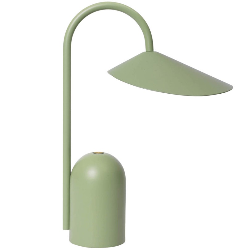 Arum Portable Pöytävalaisin 30 cm, Tea Green