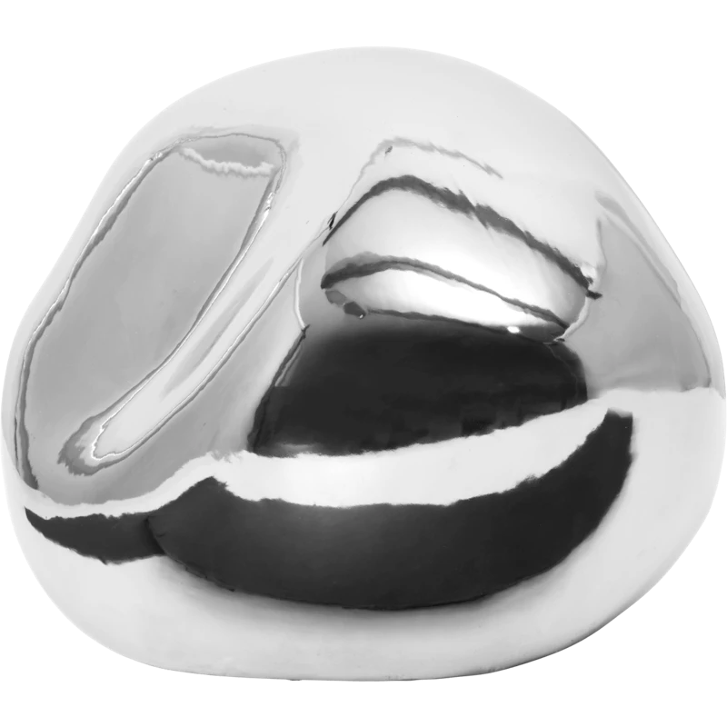 Bellure Koriste-Esine Pyöreä, Hopeinen