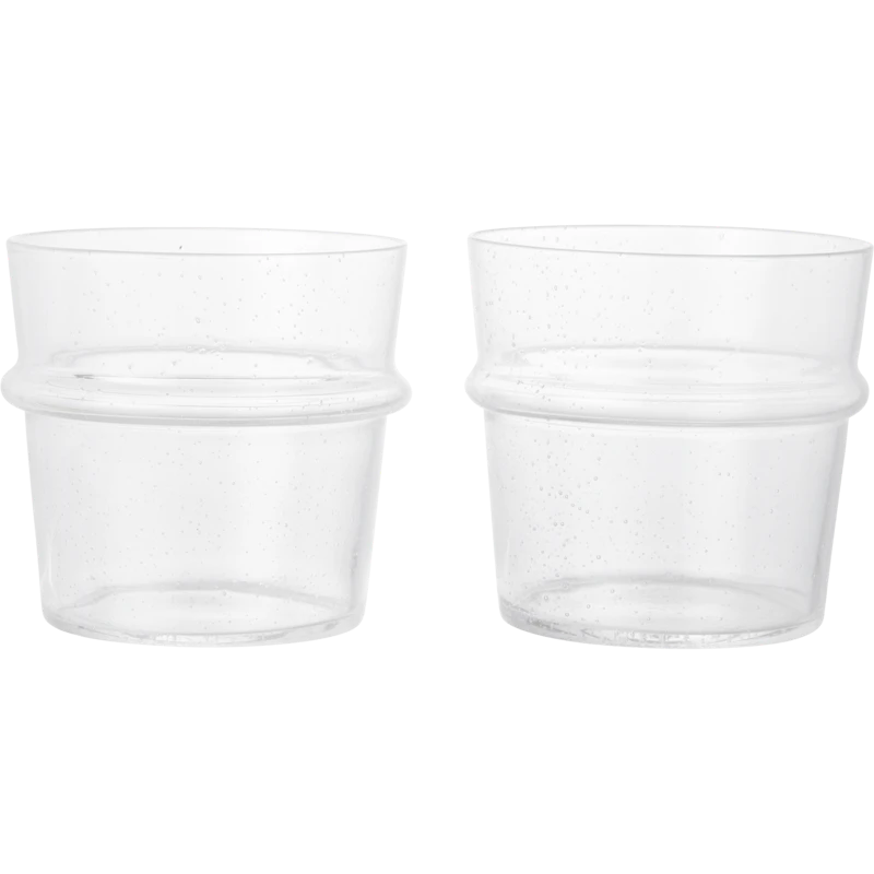 Boya Juomalasi Matala 2 kpl:n pakkaus, Kirkas