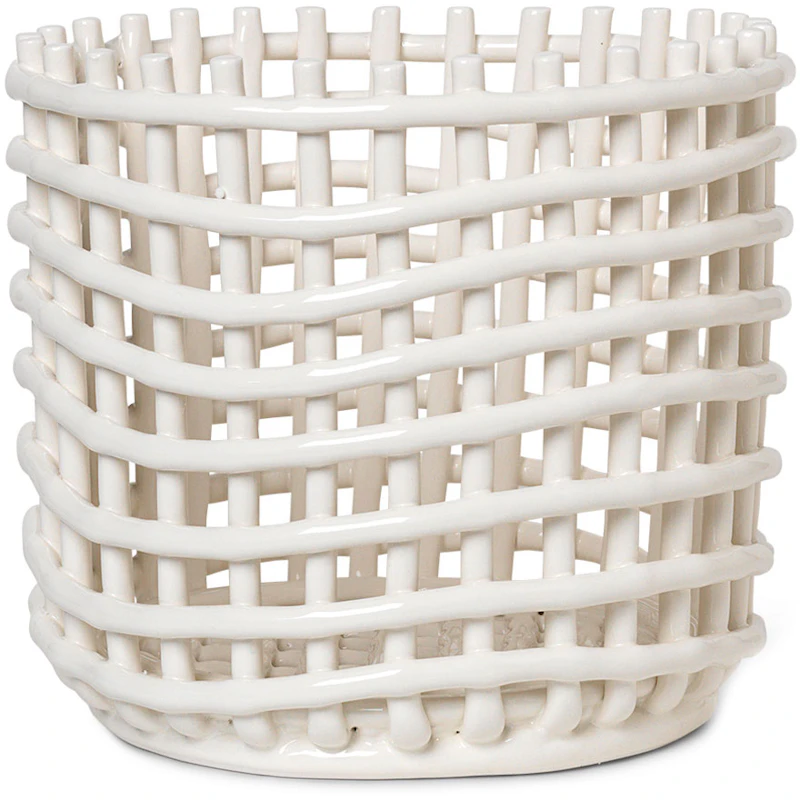 Ceramic Kori Off-white, 21 cm