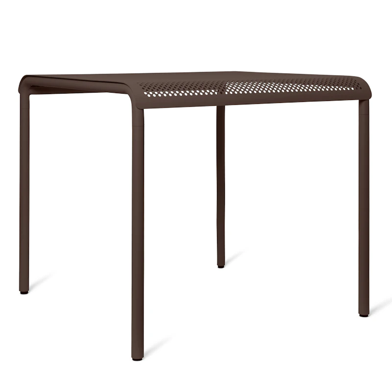 Dapple Table 80x80 cm, Dark Chocolate