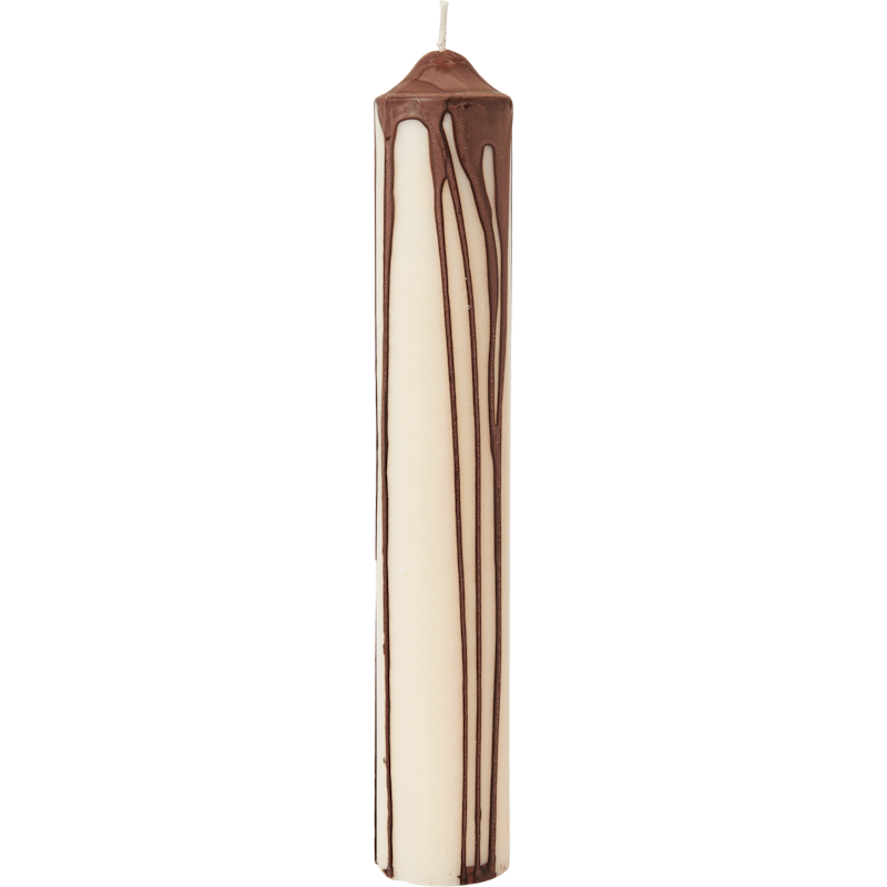 Dryp Pöytäkynttilä 30 cm, Dark Chocolate