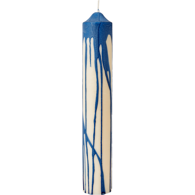 Dryp Pöytäkynttilä 30 cm, Deep Blue