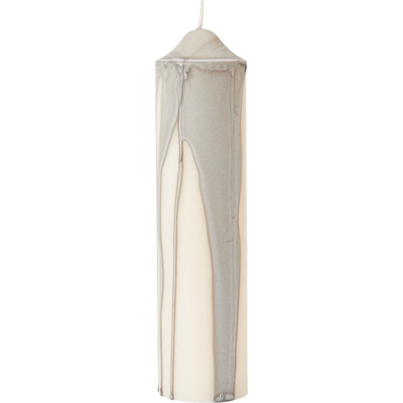 Dryp Pöytäkynttilä 20 cm, Warm Grey