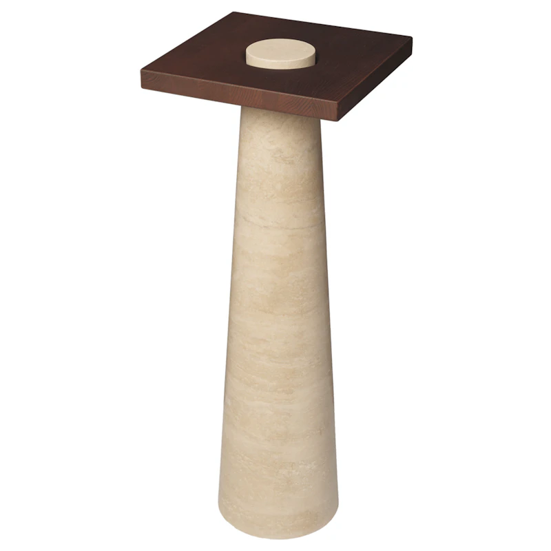 Grova Travertin Kukkateline 80 cm