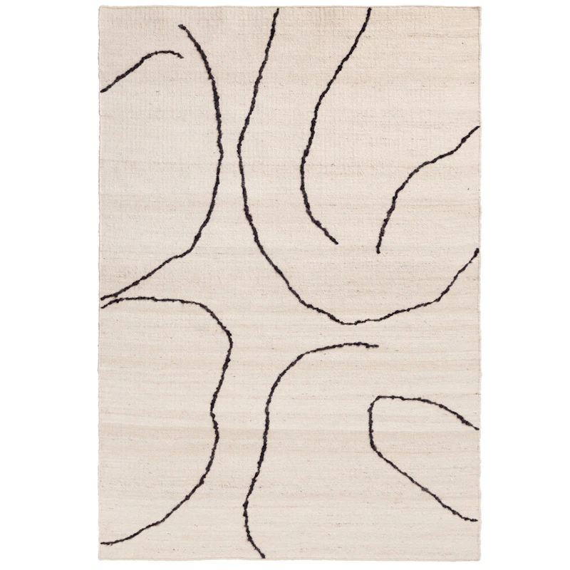 Gesso Matto 140x200 cm, Luonnonvalkoinen