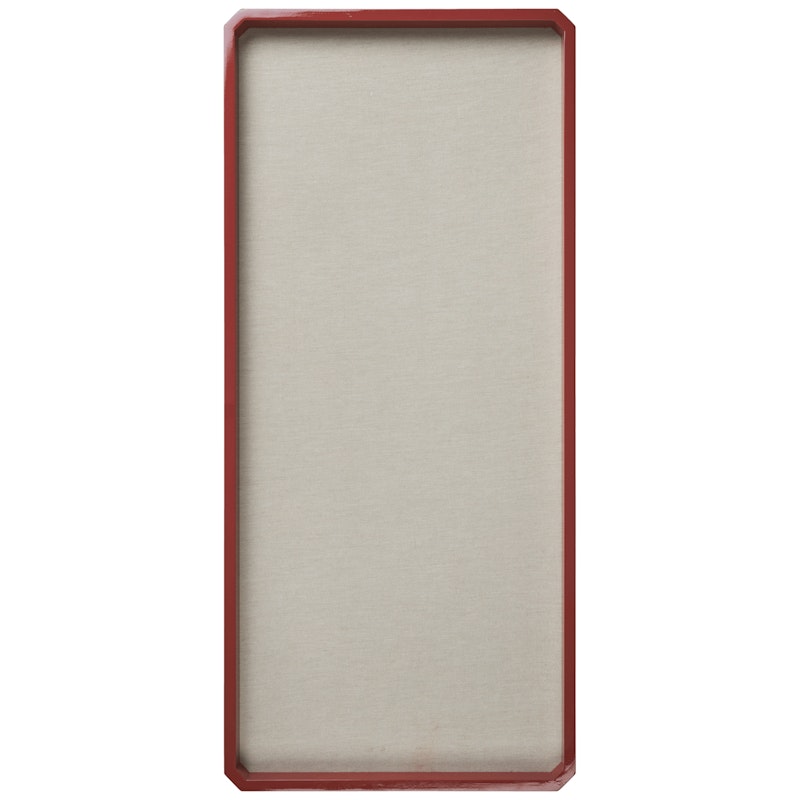 Nova Ilmoitustaulu Pellava 45x100 cm, Picante Red
