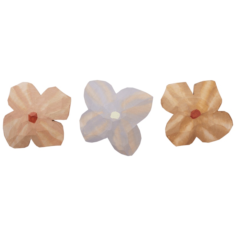 Poesie Magneetit Käsinkaiverrettu 3 kpl:n pakkaus