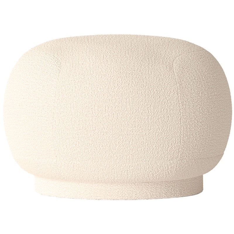 Rico Pouf Wool Boucle- Off-White Rahi