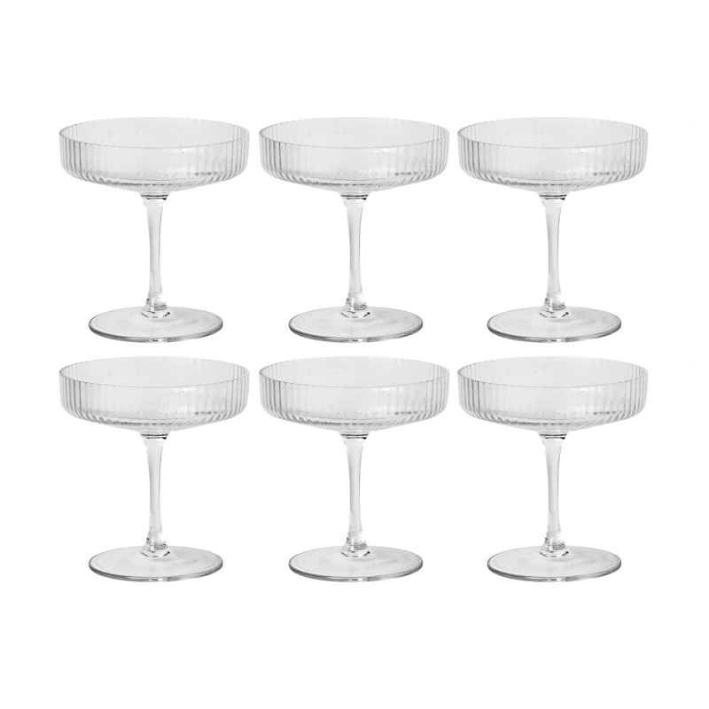 Ripple Coupe-Lasi 6 kpl:n pakkaus