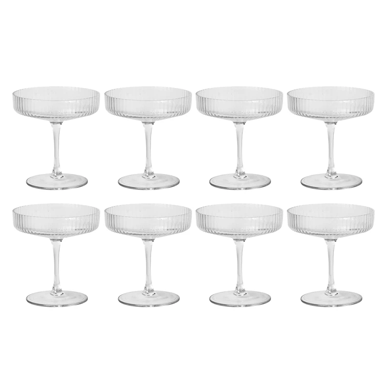 Ripple Coupe-Lasi 8 kpl:n pakkaus