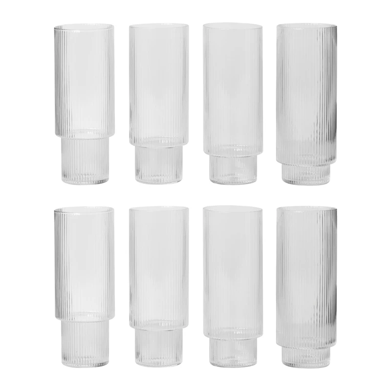 Ripple Longdrink-Lasi 30 cl 8 kpl:n pakkaus