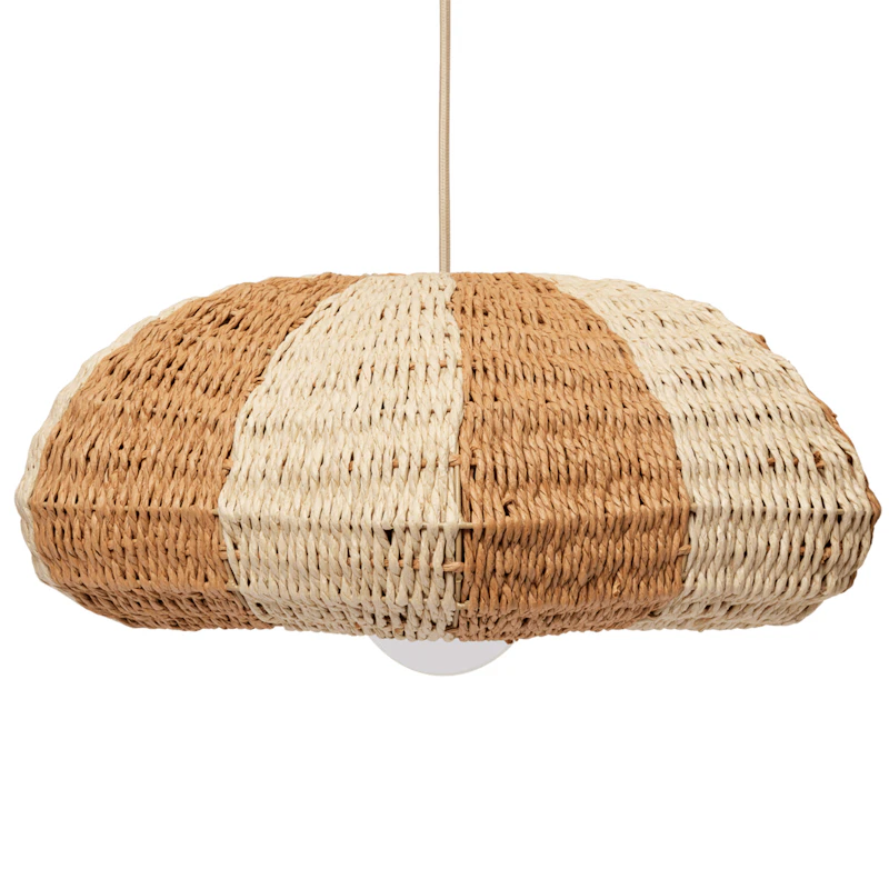 Rivan Lampunvarjostin Ø45 cm, Luonnonvalkoinen / Luonnollinen