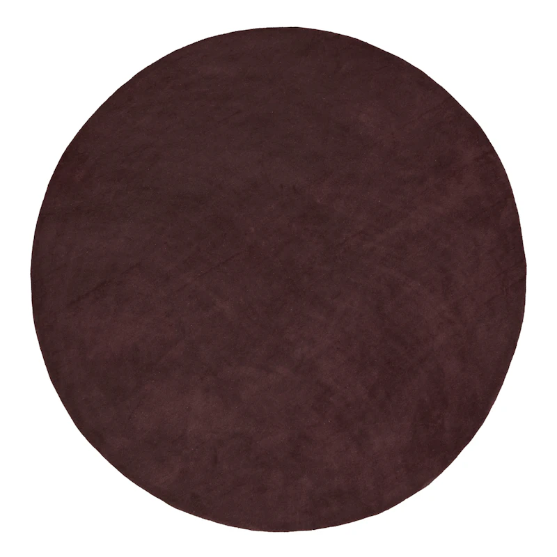Stille Matto Ø240 cm, Dark Pecan