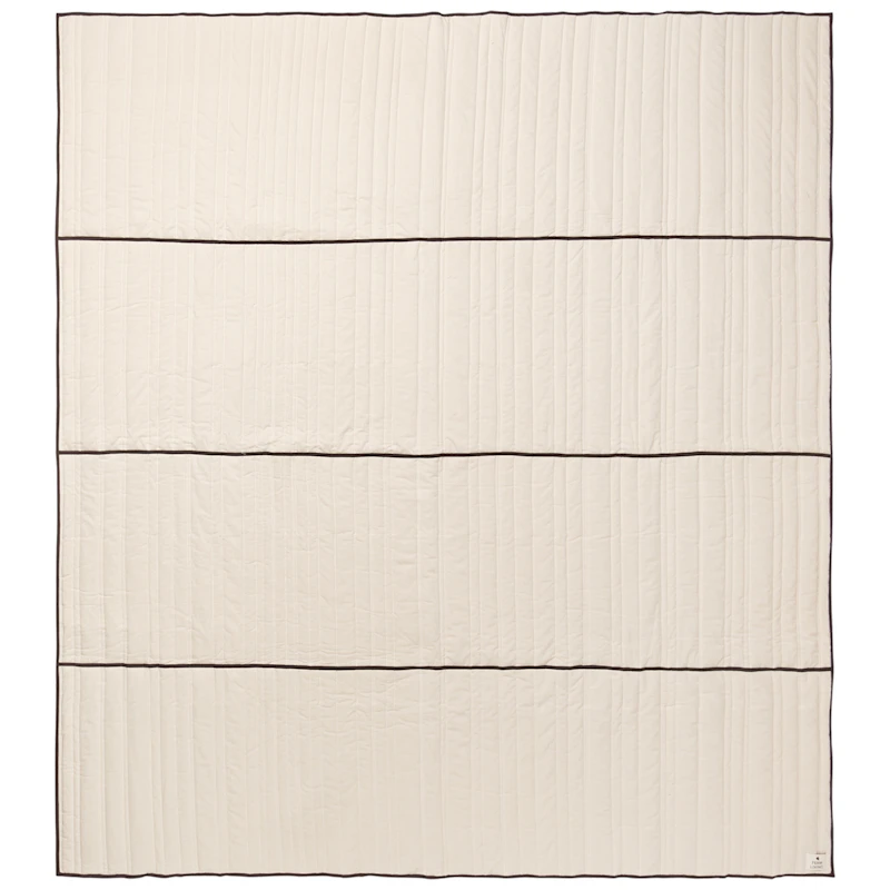 Vari Päiväpeite Luonnollinen / Dark Chocolate, 230x260 cm