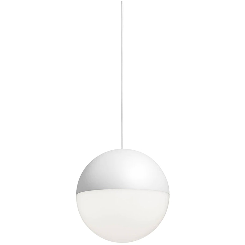 String Light Sphere Riippuvalaisin 12M Himmentävä Casambilla, Valkoinen