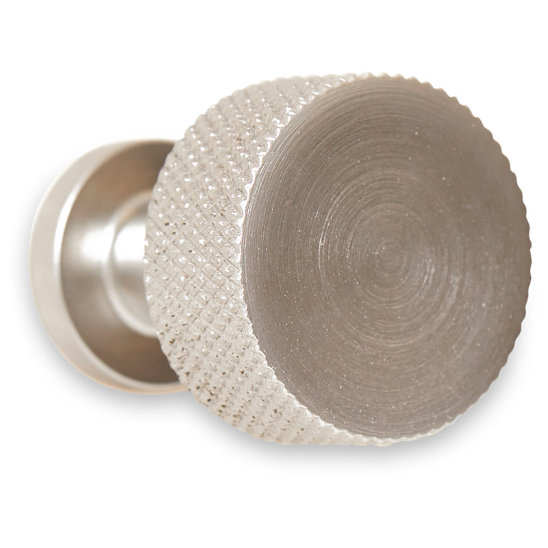 Angle Koukku / Nuppi Ø3 cm, Teräksenharmaa