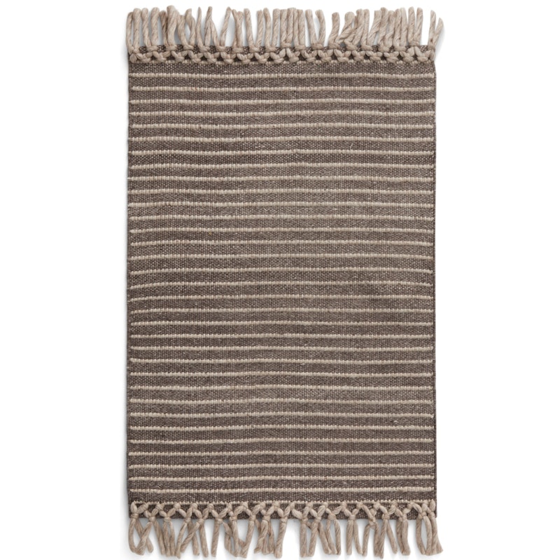 Bold Fringe Matto 140x200 cm, Taupe-ruskea