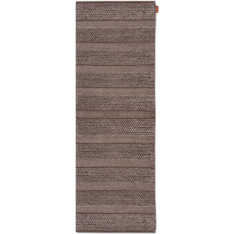 Lacuna Matto 70x200 cm, Taupe-ruskea