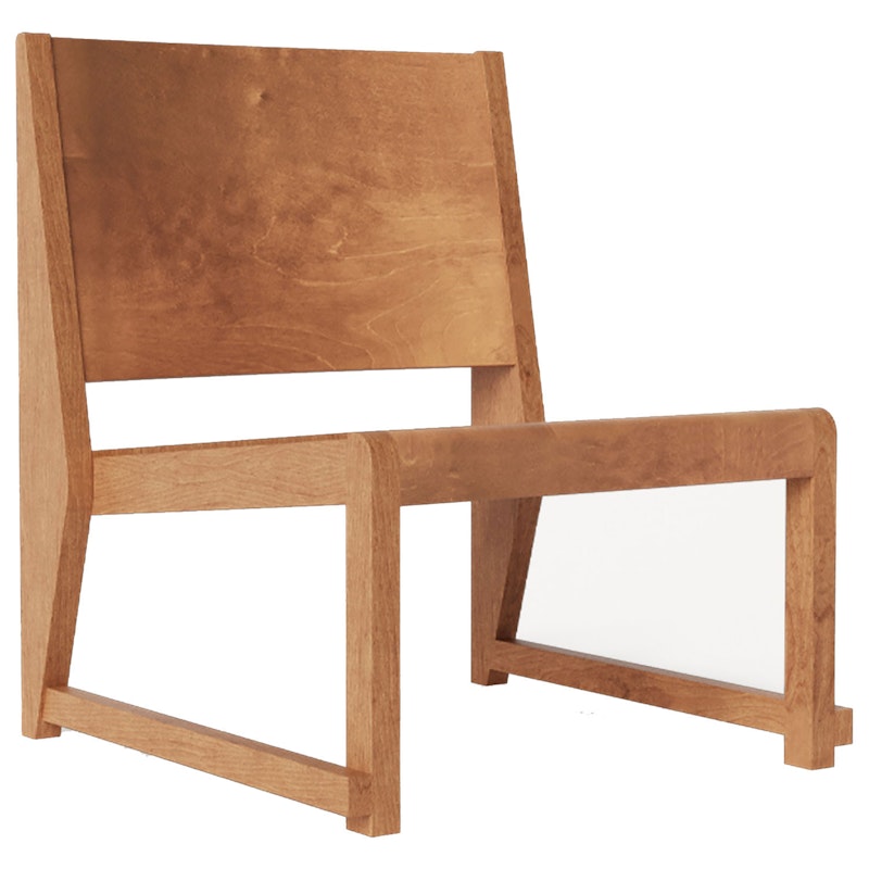 Easy Chair 01 Nojatuoli, Warm Brown