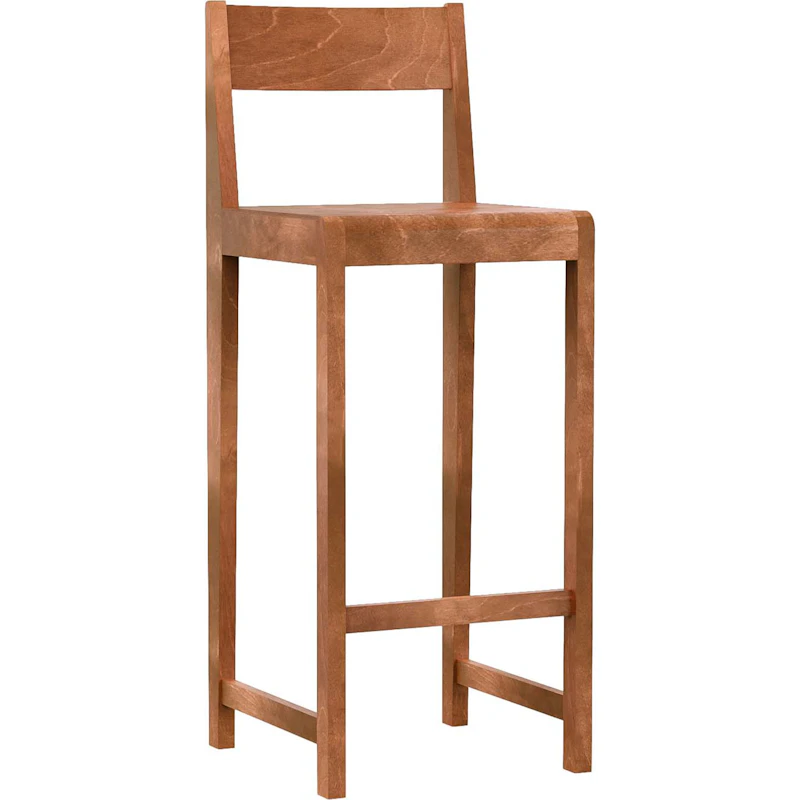 01 Baarijakkara H76 cm, Lämpimänruskea