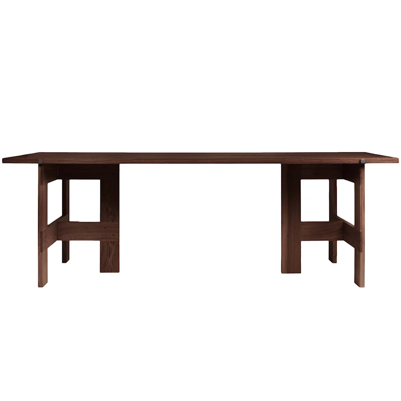 Farmhouse Ruokapöytä L220 cm, Dark Stained Oak