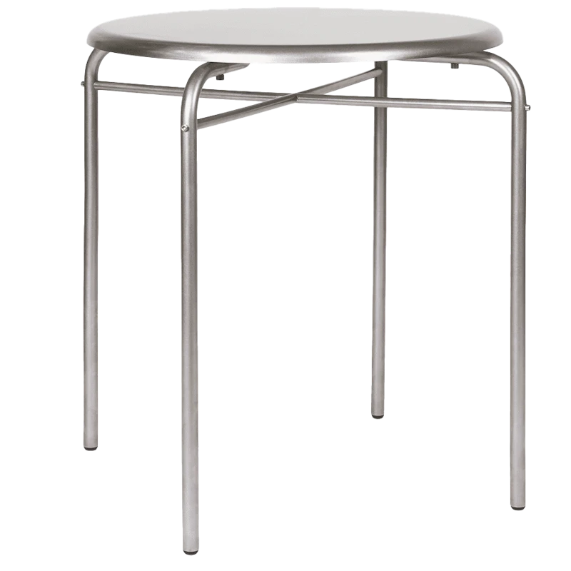 Petit Rond Pöytä Ruostumaton Teräs, Ø65 cm