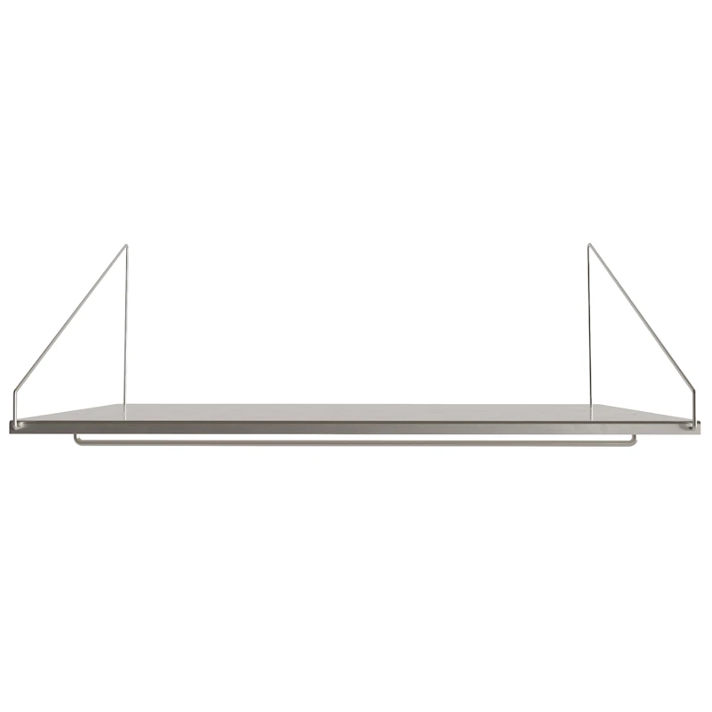Library Hanger Hylly 40x80 cm, Ruostumaton Teräs