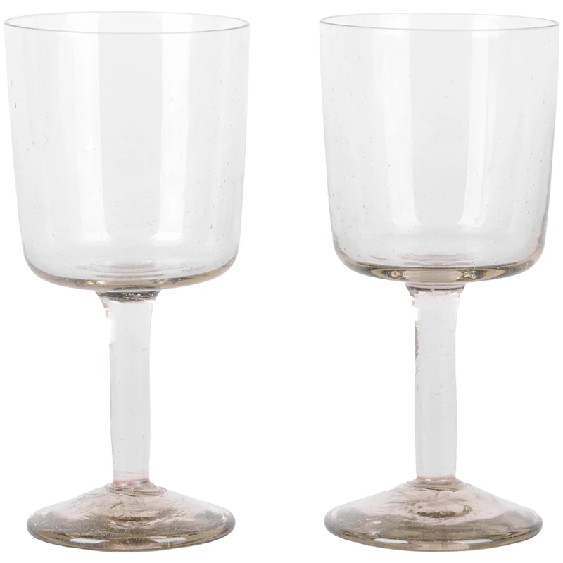 Isle Viinilasit 2 kpl:n pakkaus, Light Smoke