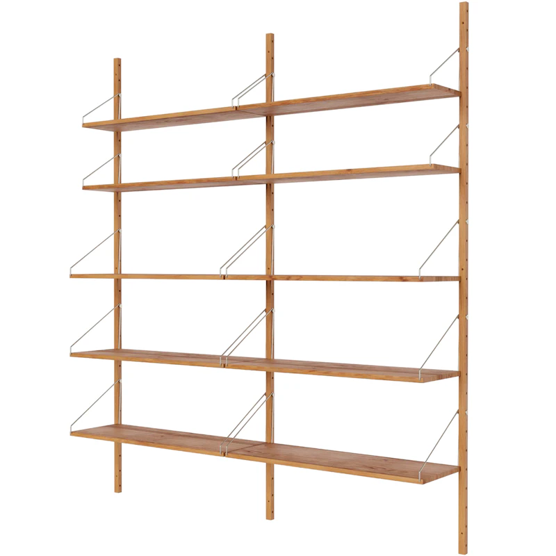 Library Hylly 185x164,5 cm, Tammi