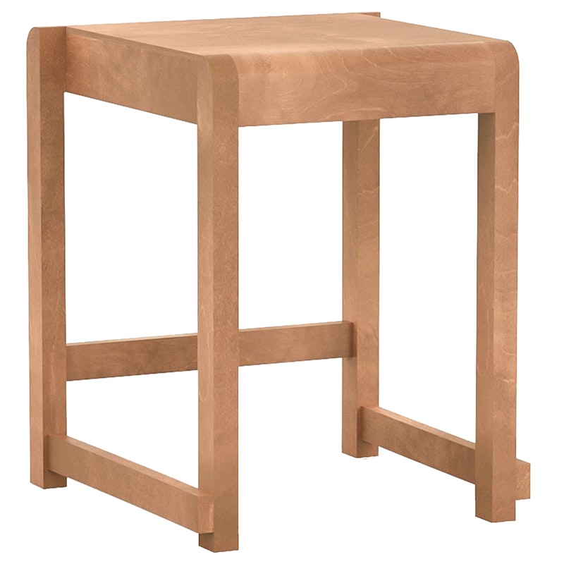 Low Stool 01 Jakkara, Lämpimänruskea