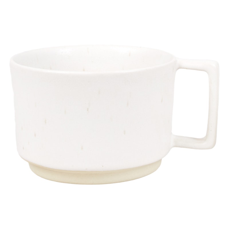 Mug Black With Handle Muki Valkoinen