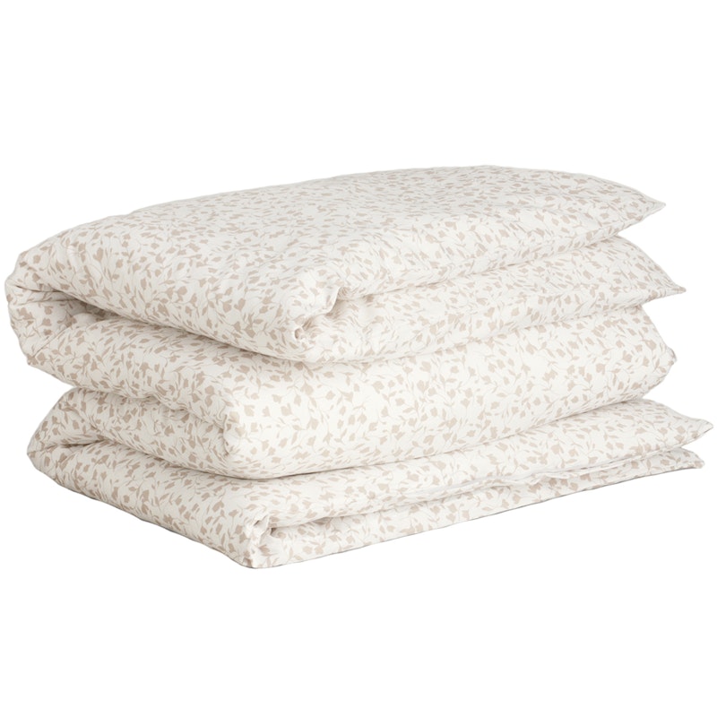 Ditsy Flower Vuodevaatteet 150x210 cm + 50x60 cm, Beiget