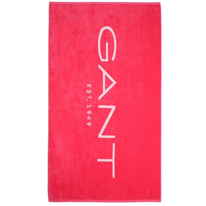 Gant Est. 1949 Rantapyyhe 100x180 cm, Watermelon Red