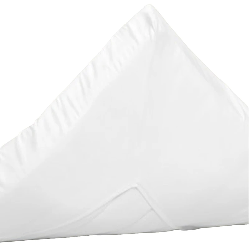 Sateen Muotoonommeltu Lakana 150x200 cm, Valkoinen