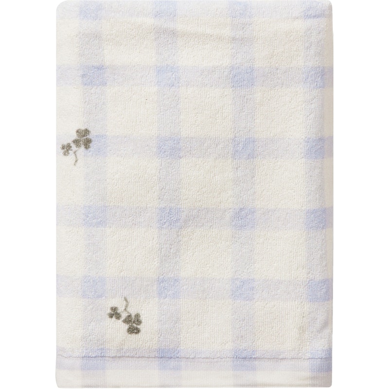 Gingham Sorrel Blue Kylpypyyhe, 70x140 cm