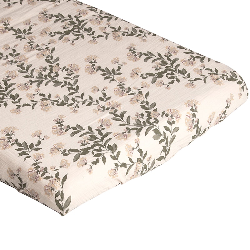 Honeysuckle Muslin Muotoonommeltu Lakana, 70x140 cm