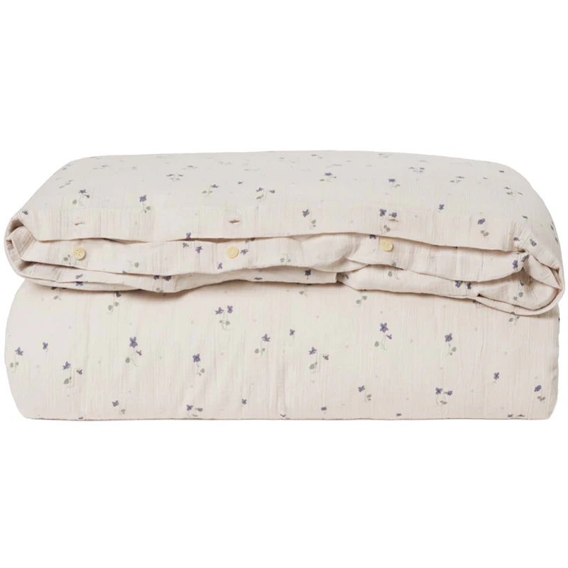 Viola Duvet Cover Muslin Single, 210x150 cm