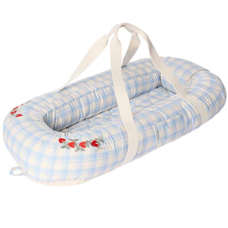 Plaid Sky Blue Unipesä