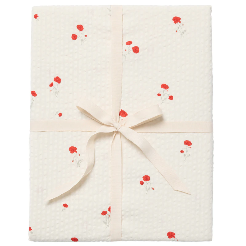 Poppy Muotoonommeltu Lakana Kaksinkertainen, 180x200 cm