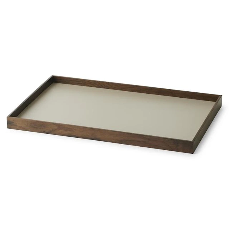 Frame Tarjotin Keskikokoinen Savustettu Tammi/Harmaa