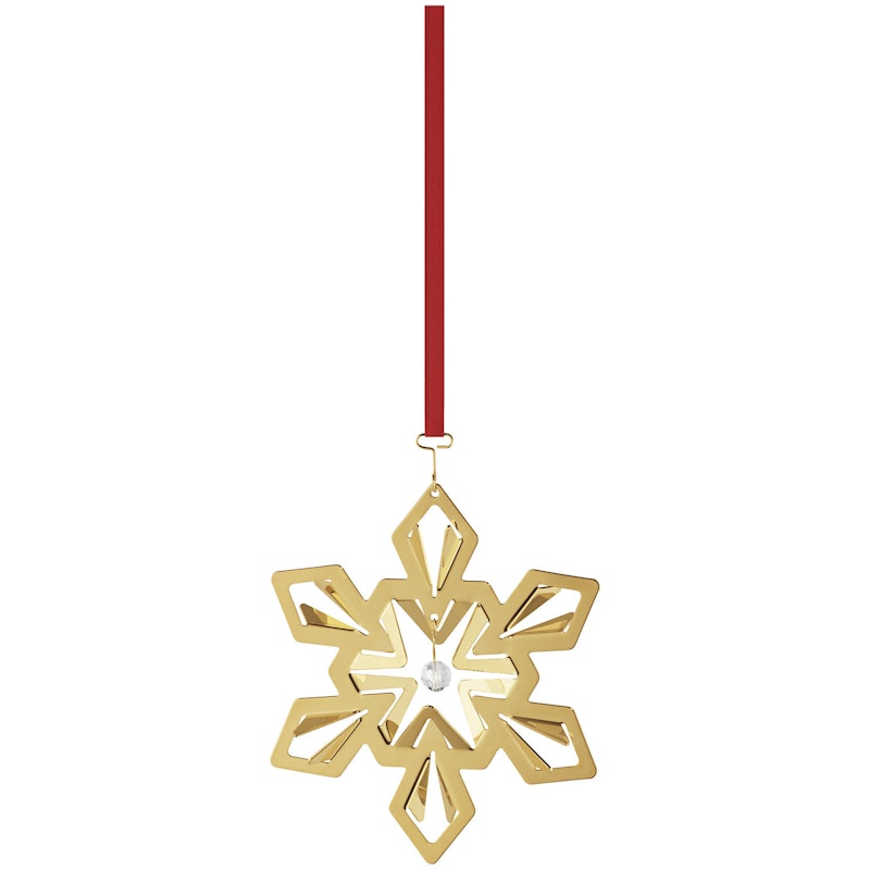 Snowflake Joulukoriste, Gold Plated