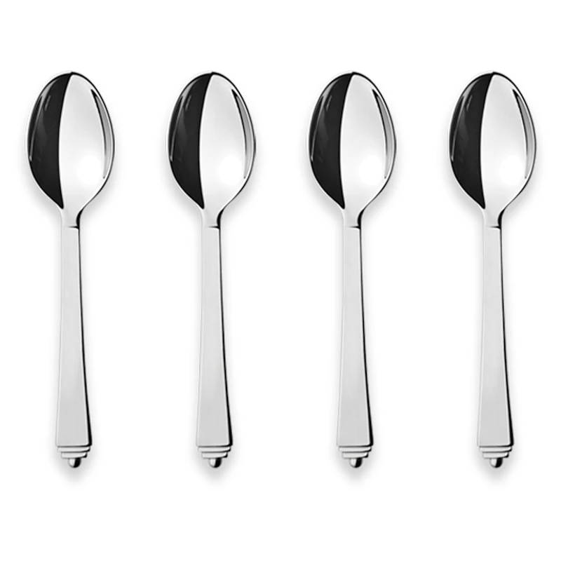 Pyramid Kahvilusikka 4 kpl:n pakkaus, Ruostumaton Teräs