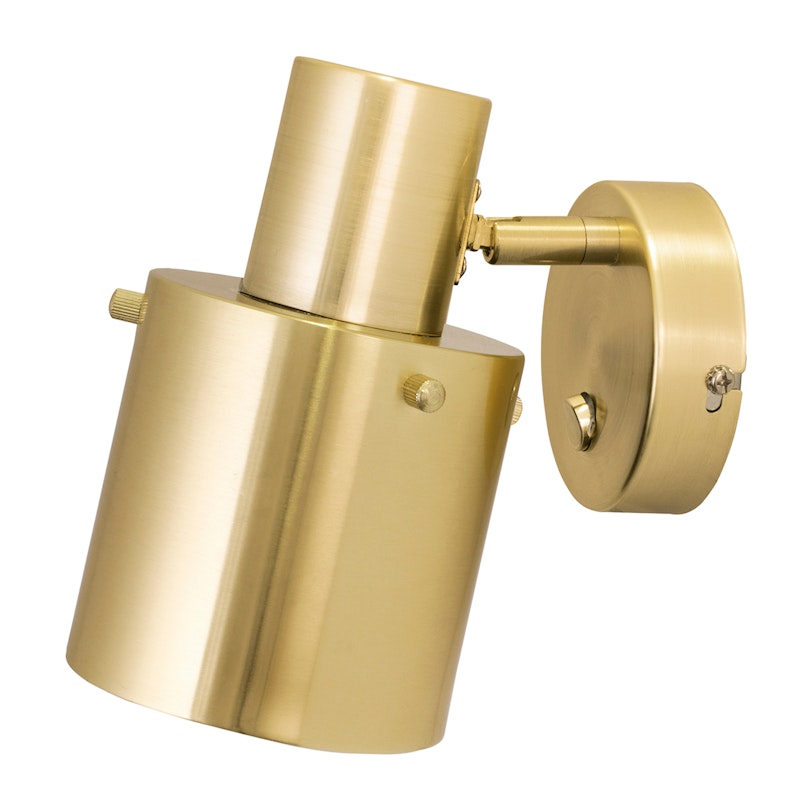 Clark 1 Seinävalaisin, Brushed Brass