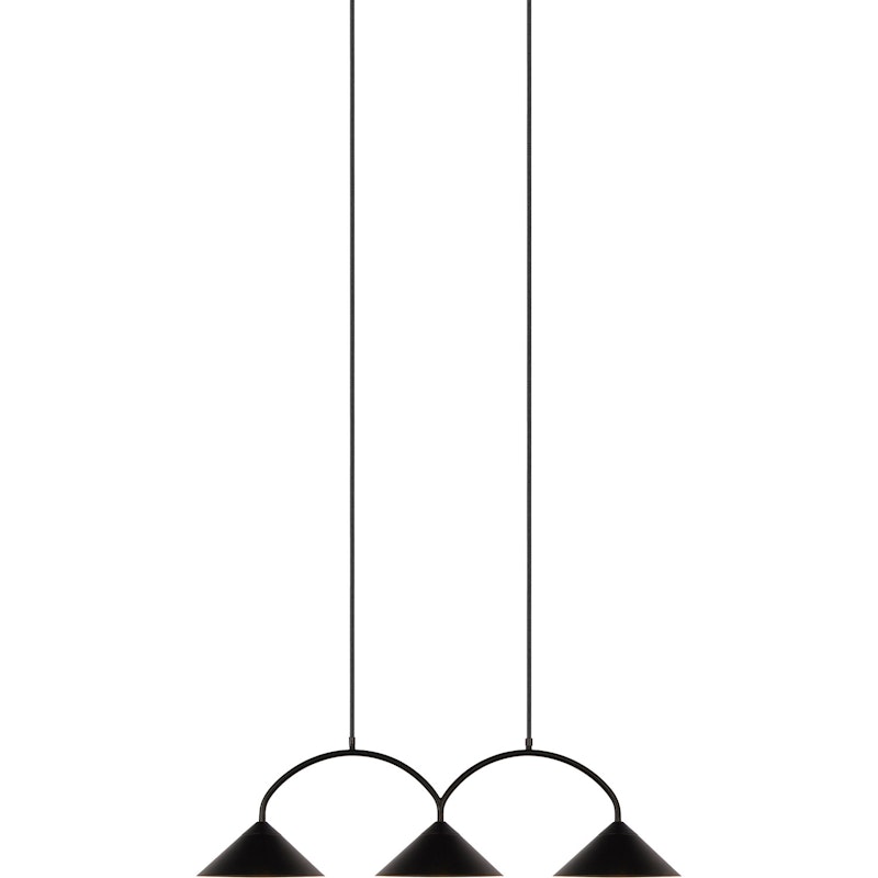 Curve 3 Riippuvalaisin, Musta