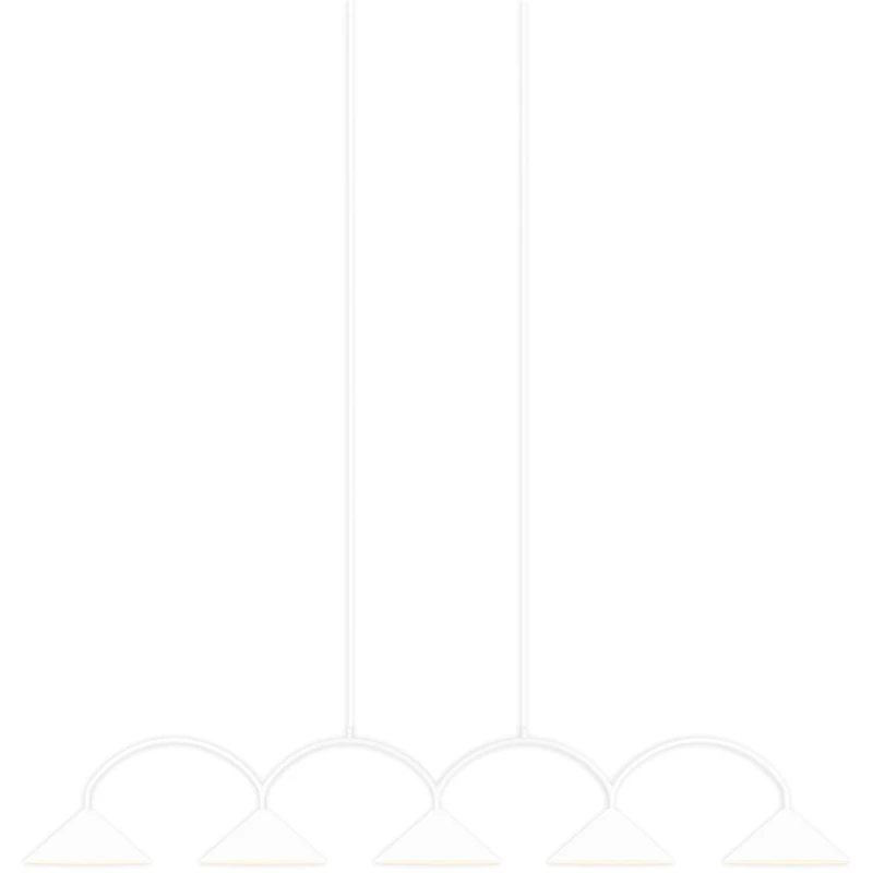 Curve 5 Riippuvalaisin, Valkoinen