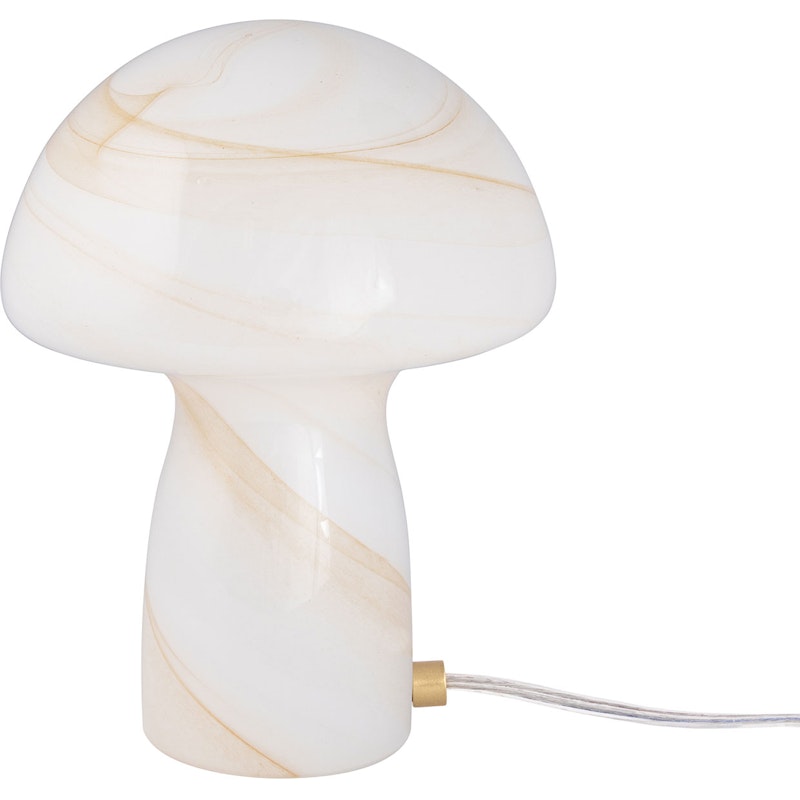 Fungo Swirl Pöytävalaisin 16 cm, Beige