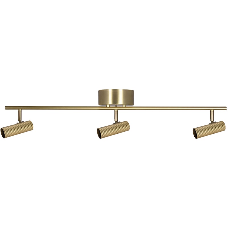 Hubble 3 Long Kattovalaisin, Brushed brass