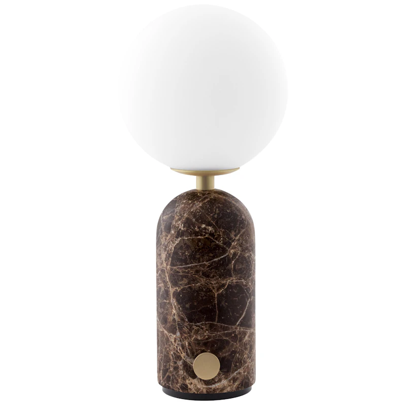 Torrano Pöytävalaisin Kannettava, Brown Marble