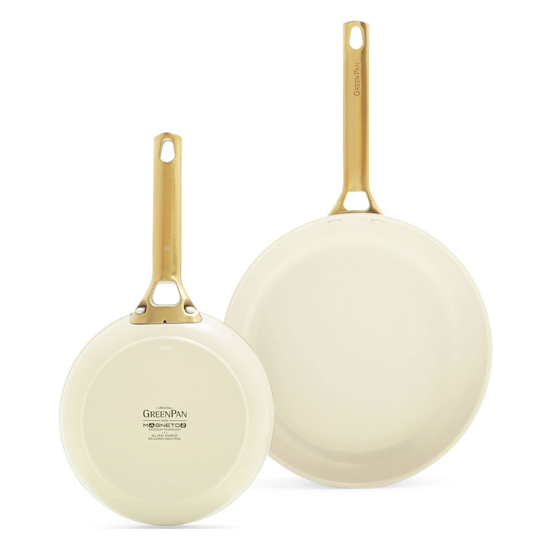 Padova Reserve Paistinpannu 2 kpl:n pakkaus, Cream White